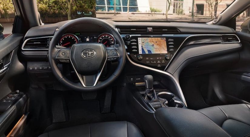 Interior of 2018 Toyota Camry for Sale in Cincinnati Ohio