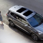 View of gray 2019 Buick Enclave from top