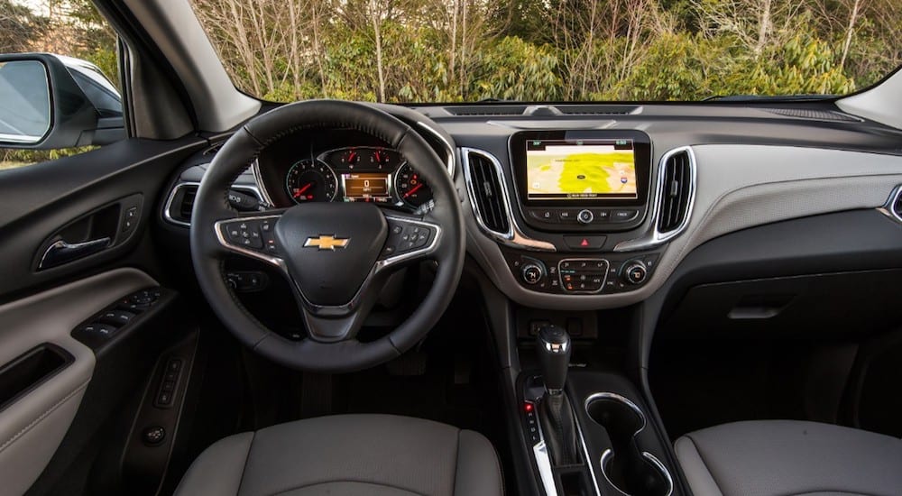 The interior of a 2019 Chevy Equinox