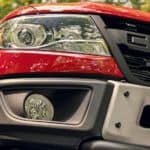 A close up of the 2019 Chevy Colorado ZR2 Bison front end.