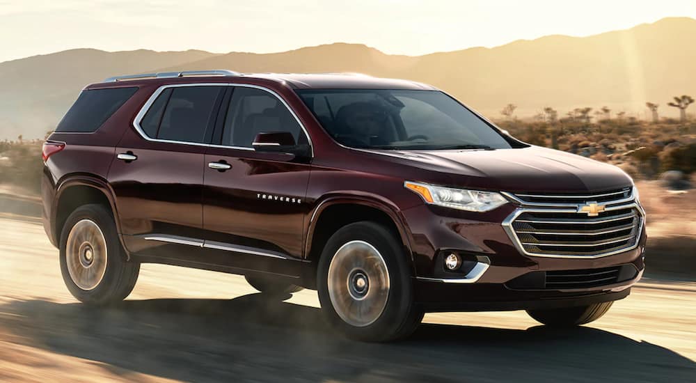 The Battle of the ThreeRow SUVs 2021 Chevy Traverse vs 2021 Honda Pilot