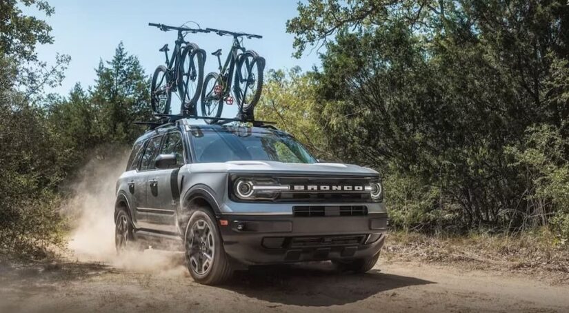 A popular Ford Bronco Sport for sale, a 2023 Ford Bronco Sport Outer Banks Edition, is shown.