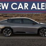 "New Car Alert" banner over a gray 2026 Kia EV4.