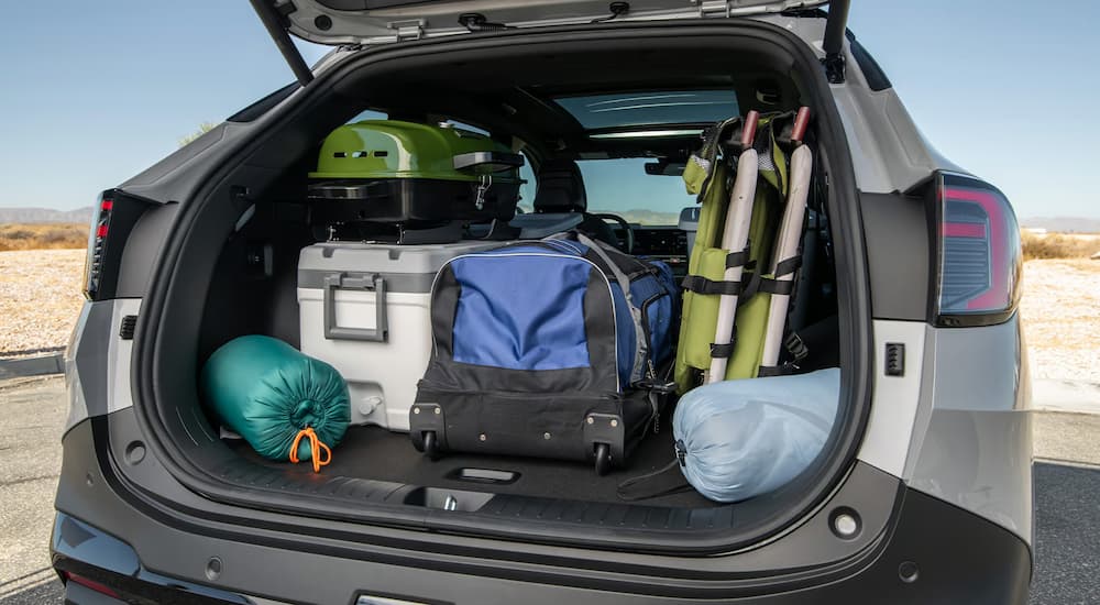 Cargo space in the trunk of a 2025 Kia Sportage
