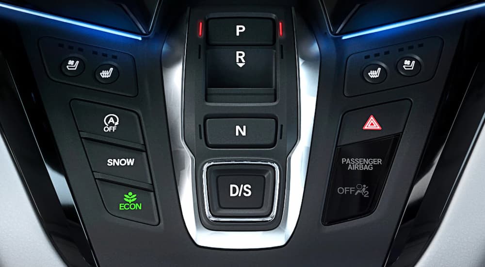 Buttons in a 2026 Honda Odyssey