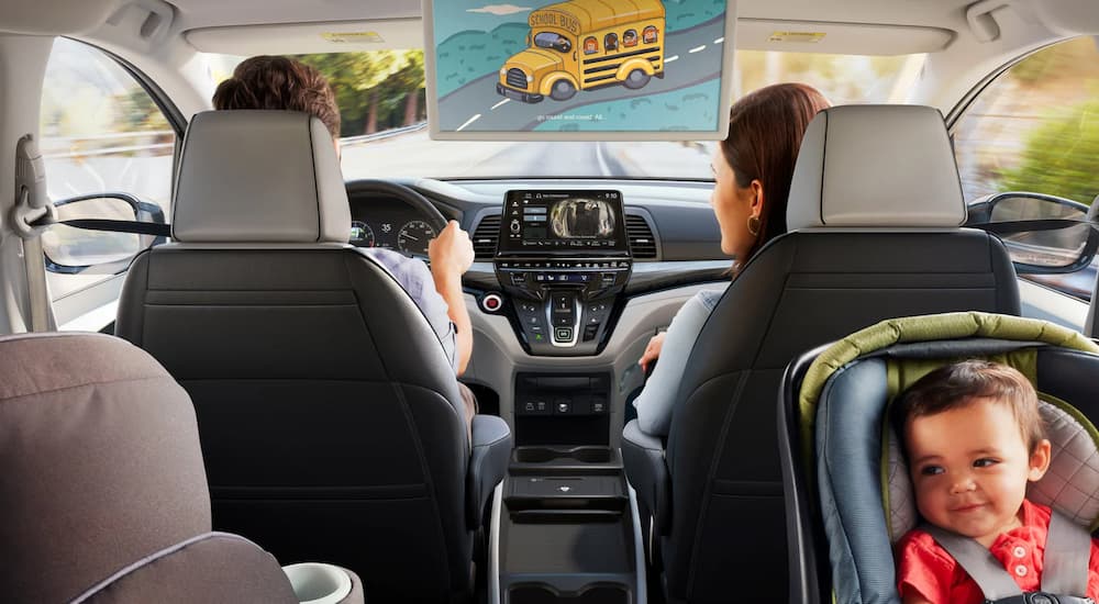 Family driving in a 2026 Honda Odyssey
