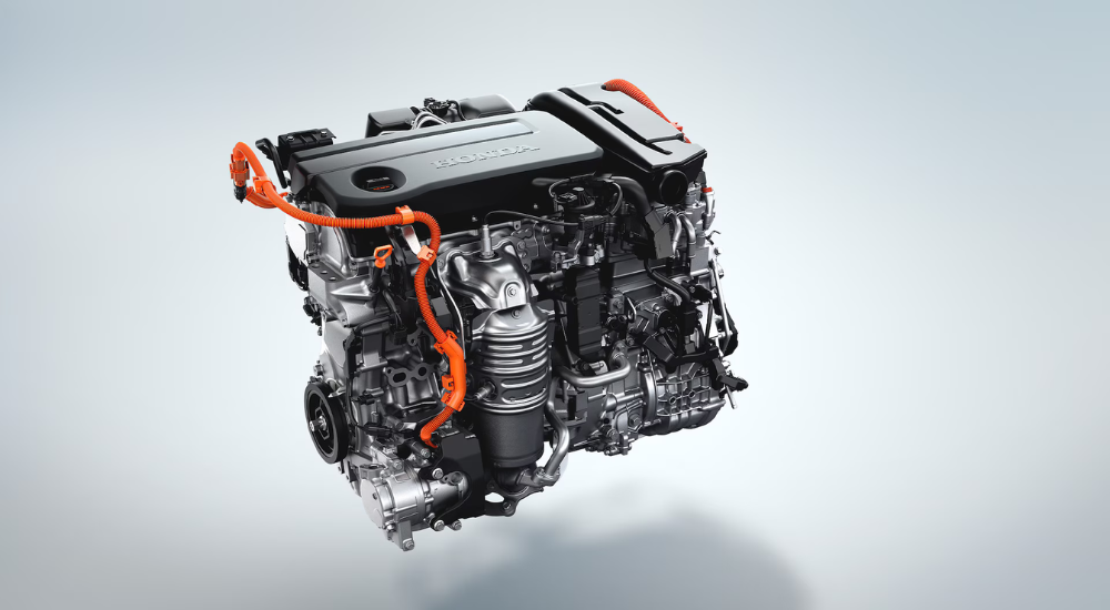 The Hybrid powertrain standard on Sport Hybrid and above.